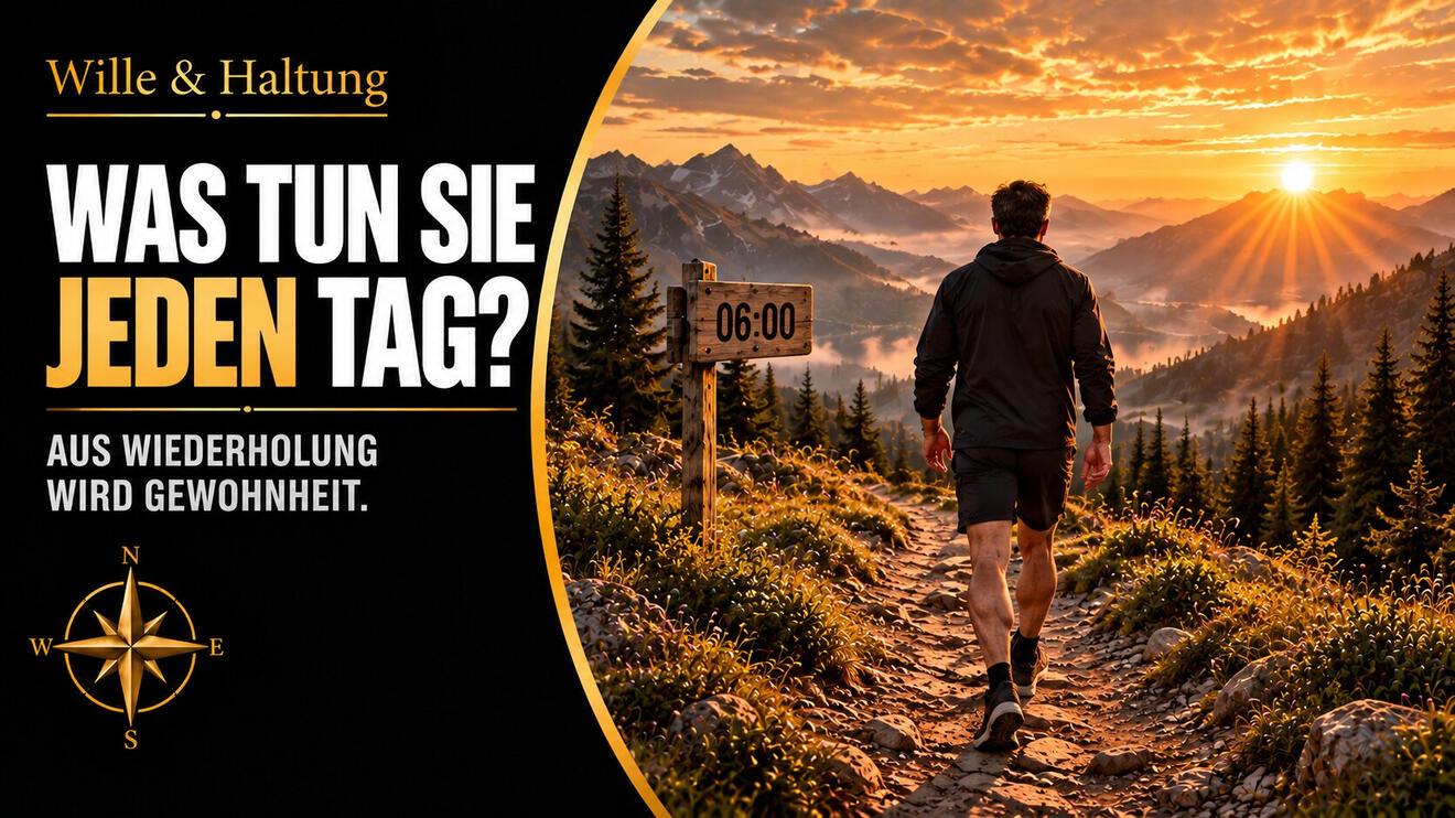 Wille & Haltung Wille & Haltung – Willenskraft, Widerstandskraft und gesundes Altern